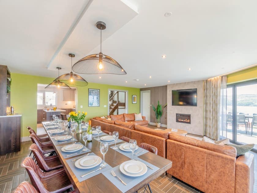 Living room/dining room | Ty Mor - Gwbert Holiday Cottages, Gwbert, near Cardigan