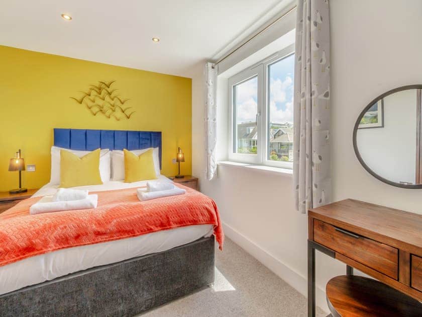 Double bedroom | Ty Mor - Gwbert Holiday Cottages, Gwbert, near Cardigan