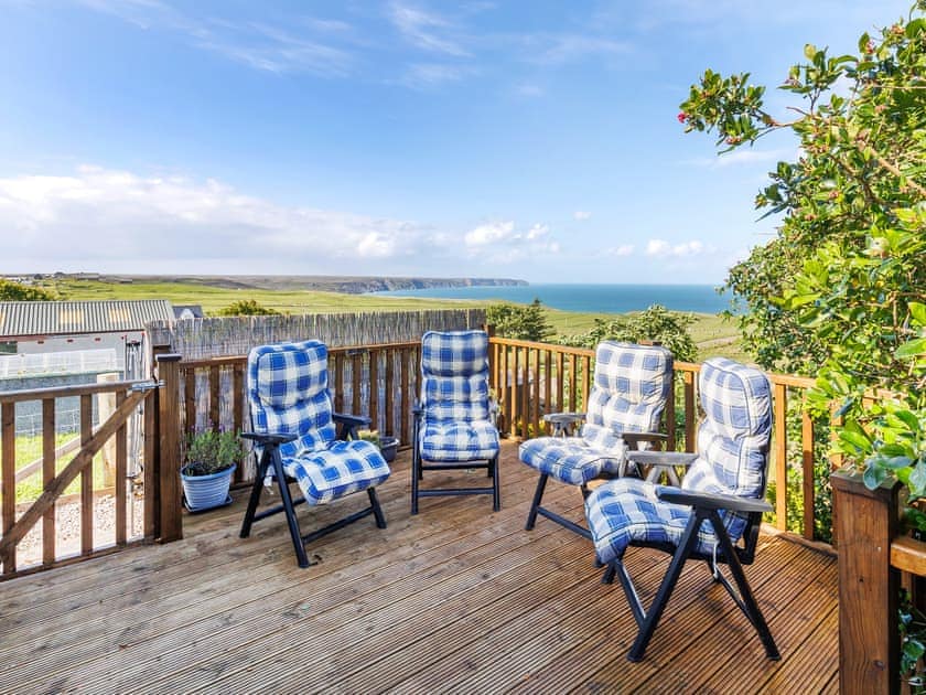 Terrace | Weavers Cottage, North Tolsta, Isle of Lewis