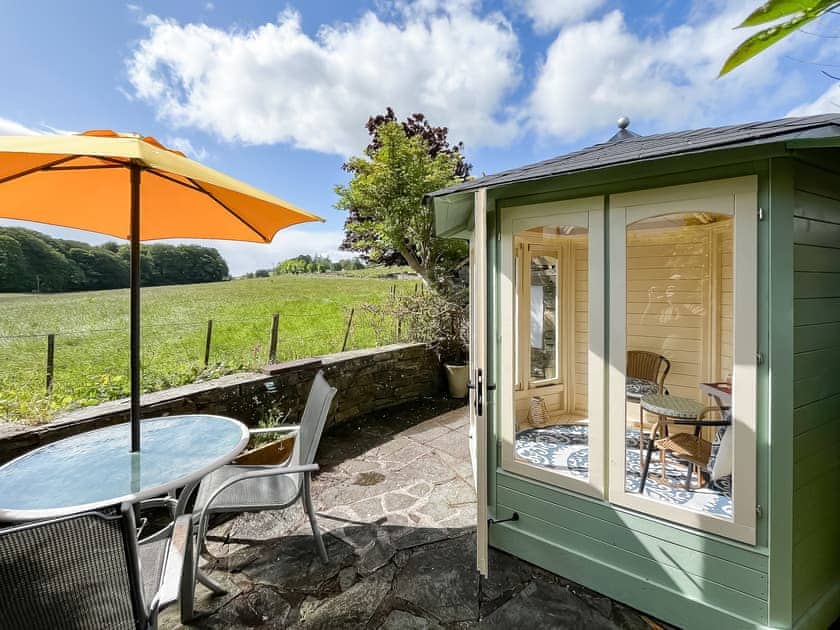 Sitting-out-area | Hidden Cottage, Lowick, near Coniston