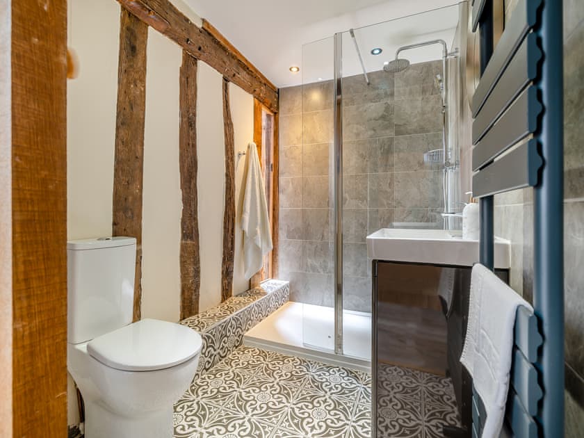 Shower room | The Manor House - White Birch Manor Getaways, Awre, near Westbury-on-Severn