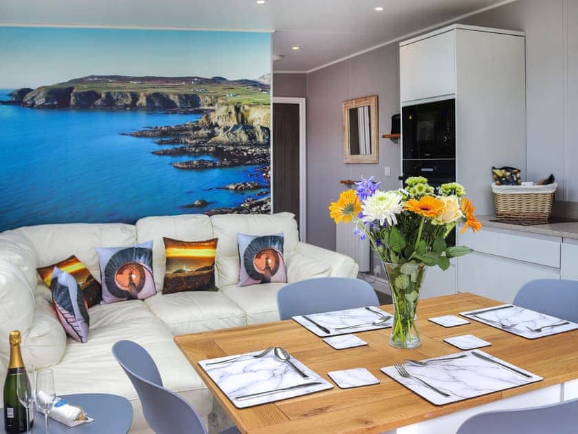 Open plan living space | Awel Y Mor - Anglesey Vacations, Penrhos Feilw, near Trearddur Bay