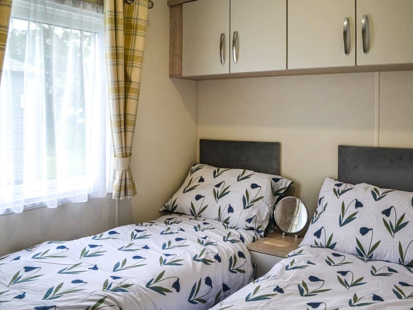 Twin bedroom | Lodge 9 Bridlington Holiday Park - Bridlington Holiday Park, Carnaby, near Bridlington
