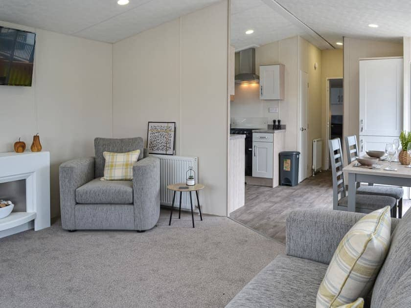 Open plan living space | Lodge 43 Bridlington Holiday Park - Bridlington Holiday Park, Carnaby, near Bridlington