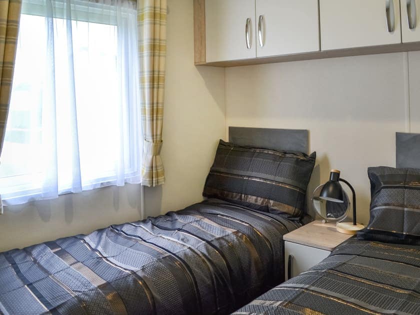 Twin bedroom | Lodge 43 Bridlington Holiday Park - Bridlington Holiday Park, Carnaby, near Bridlington