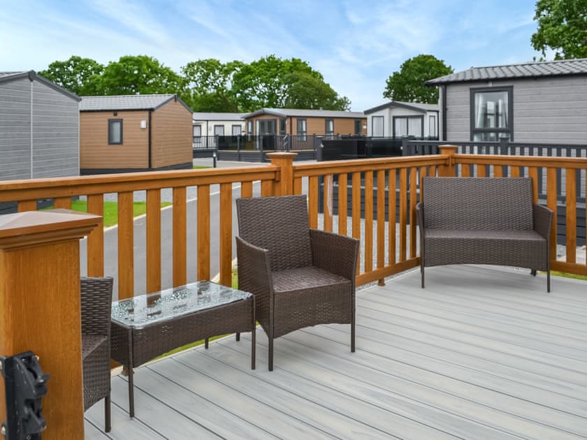 Terrace | Lodge 43 Bridlington Holiday Park - Bridlington Holiday Park, Carnaby, near Bridlington