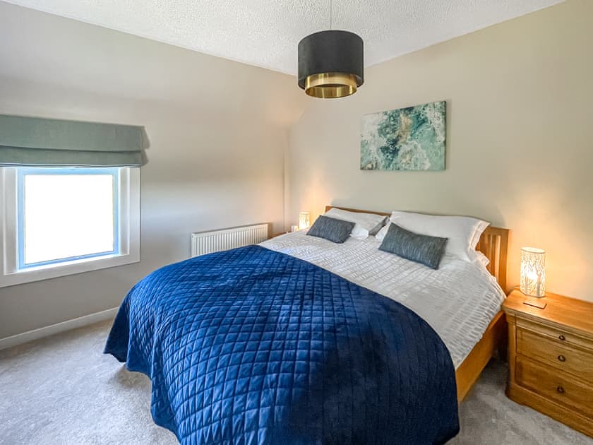 Double bedroom | Dinvin Cottage, Portpatrick, near Stranraer