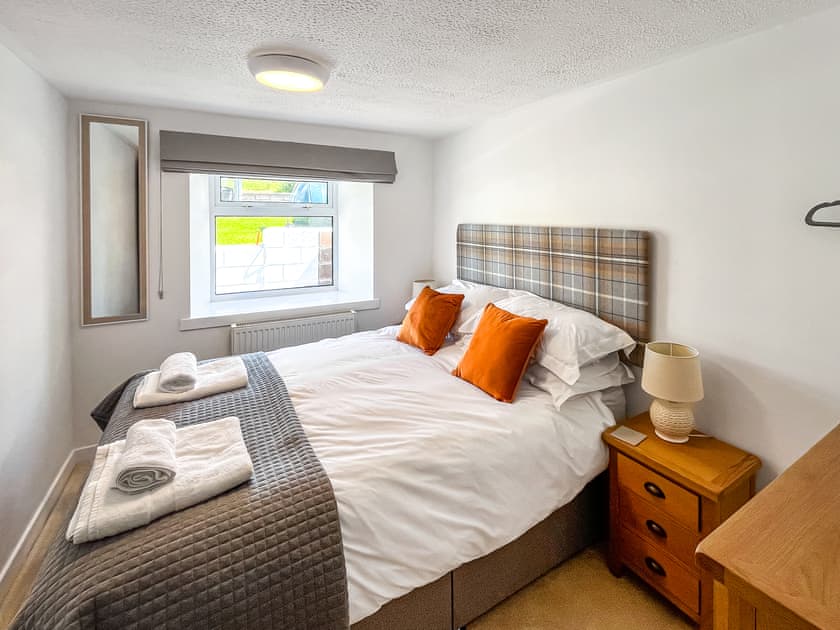 Double bedroom | Dinvin Cottage, Portpatrick, near Stranraer