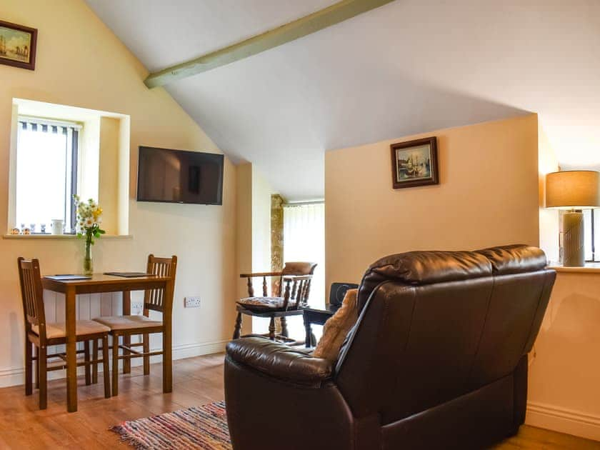 Open plan living space | Swallow Cottage - East Ridge Farm Holiday Cottages, Staithes, near Saltburn-by-the-Sea