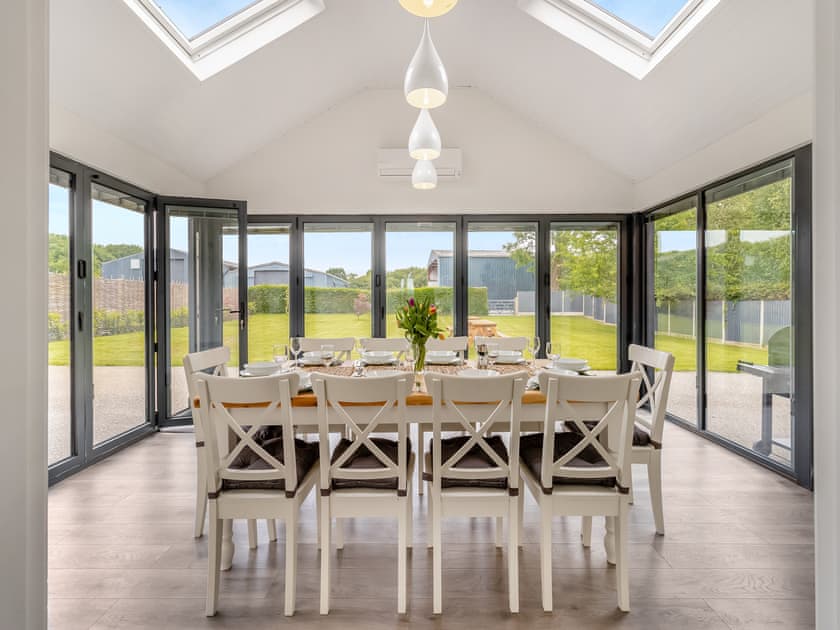 Dining Area | Orchard Barns - Barn Escapes, Stapleton