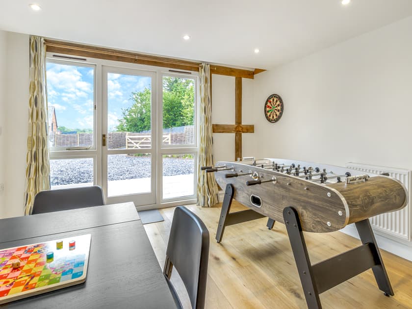 Games room | Orchard Barns - Barn Escapes, Stapleton