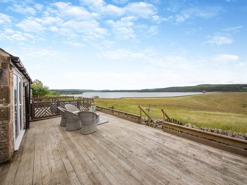 Decking | Lake View Cottage, Yarrow Moor, near Bellingham