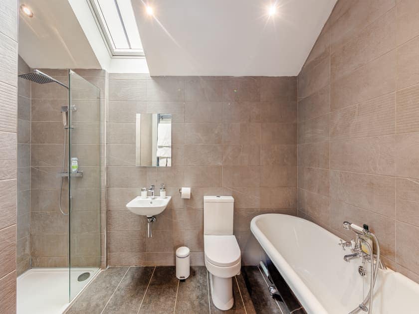 Bathroom | Ty Felin - Vale of Llangollen Farm Cottages, Trevor, near Llangollen