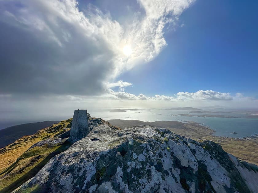 View from Heaval looking south to the Bishop Isles, Isle of Barra | Grianan, Isle of Barra