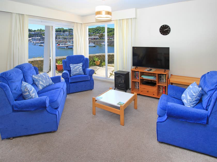 Living room | Glaslyn Harbour Views, Porthmadog