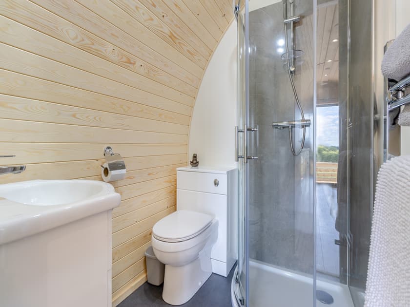 Bathroom | Rabbits Rest - Broomy Bank Pods, Nesscliffe