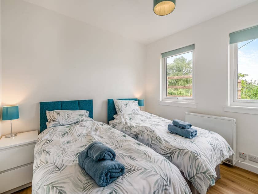 Twin bedroom | Sea Breeze Cottage, Lochranza
