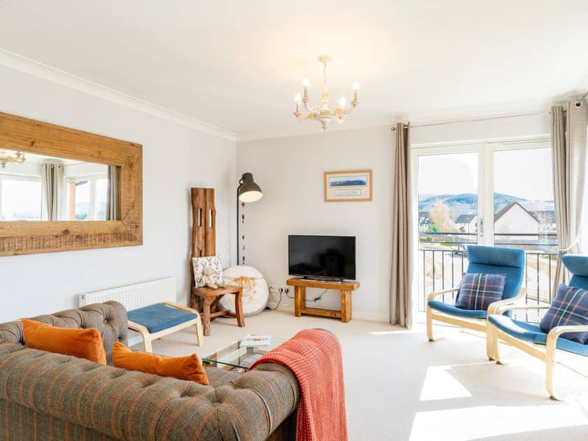 Open plan living space | The View at No10, Aviemore
