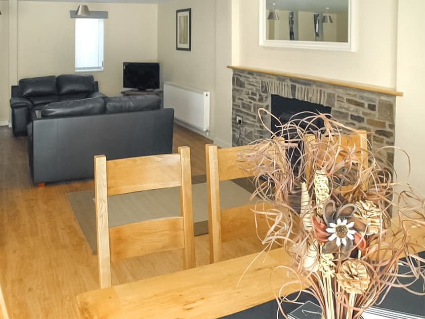 Open plan living space | Glynogwr Lodge, Black Mill, near Bridgend