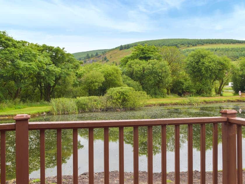 View | Herons Log Cabin, Rosebush