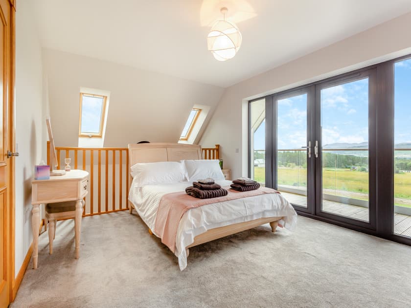 Double bedroom | The Larches - Culbokie Cottages, Culbokie, near Dingwall