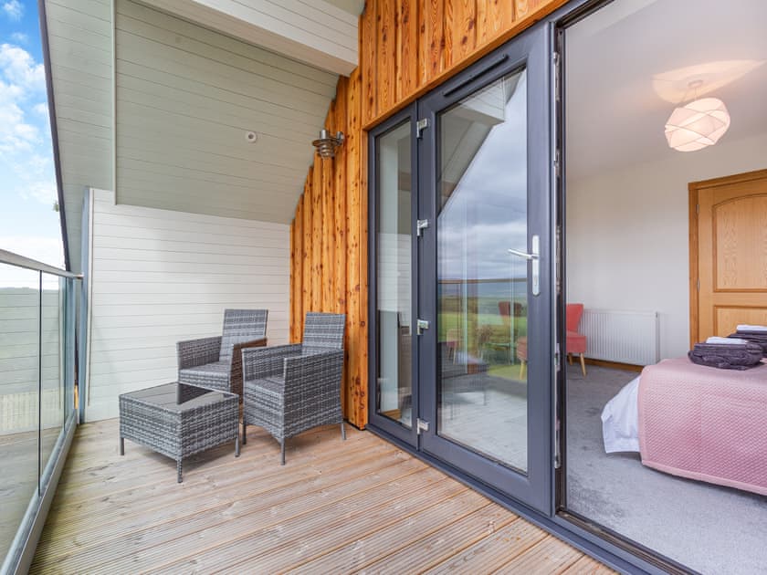 Balcony | The Larches - Culbokie Cottages, Culbokie, near Dingwall