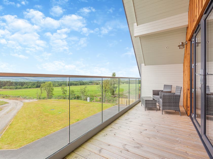 Balcony | The Larches - Culbokie Cottages, Culbokie, near Dingwall