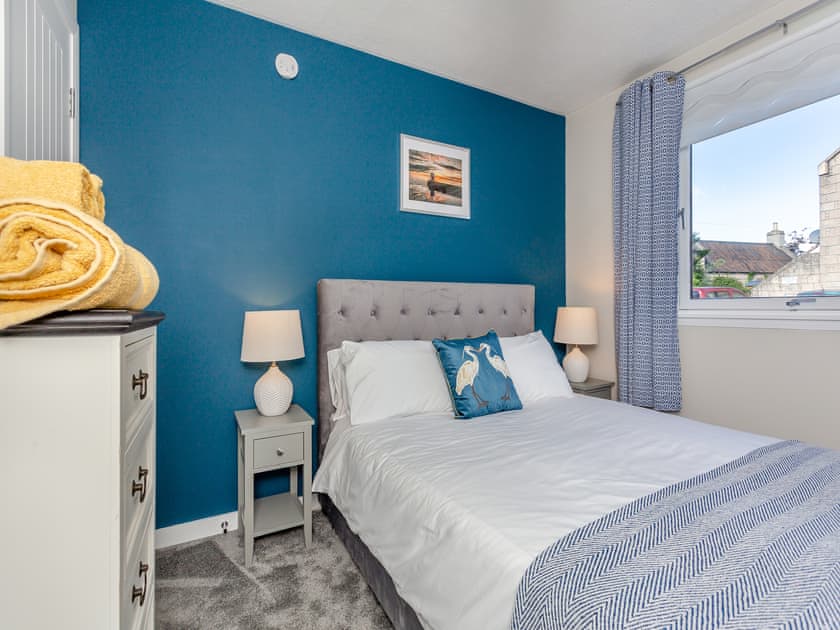 Double bedroom | Riverside Apartment, Nairn