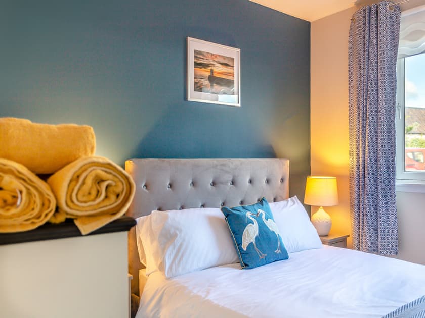 Double bedroom | Riverside Apartment, Nairn