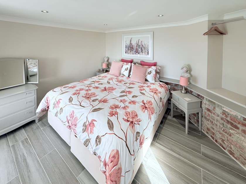 Double bedroom | Crownhill Bay Garden Suite - Crownhill Bay House, Down Thomas, near Plymouth