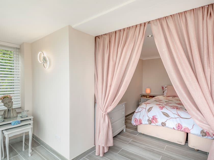 Double bedroom | Crownhill Bay Garden Suite - Crownhill Bay House, Down Thomas, near Plymouth