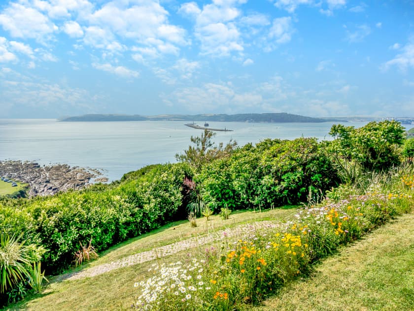 View | Crownhill Bay Garden Suite - Crownhill Bay House, Down Thomas, near Plymouth
