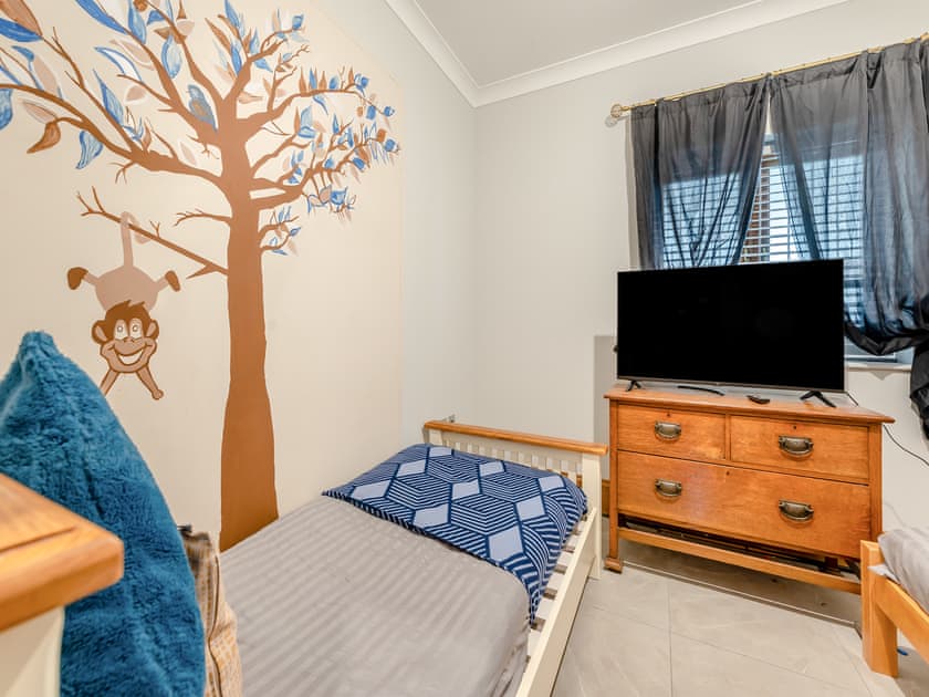 Twin bedroom | Ty Afon Jay - Ty Afon, Garnant, near Ammanford