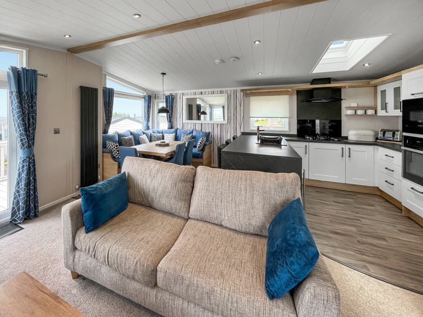 Open plan living space | Sea View 82 - Bonnie Escapes, Southerness
