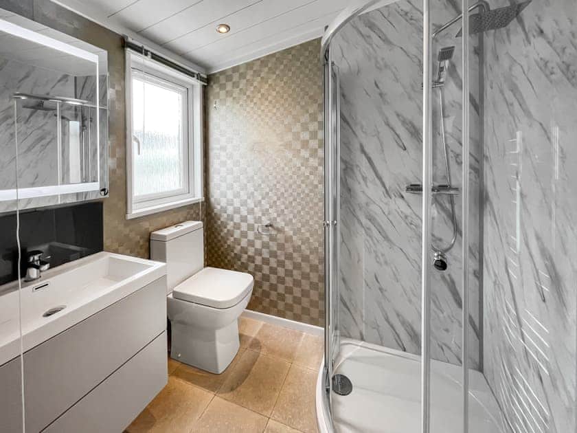 Bathroom | Sea View 82 - Bonnie Escapes, Southerness