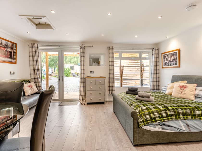 Open plan living space | White Water - Highland Retreats, Cannich, near Beauly