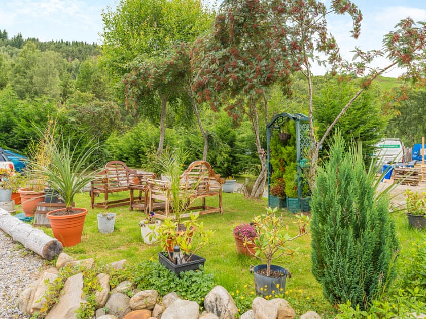 Garden | White Water - Highland Retreats, Cannich, near Beauly