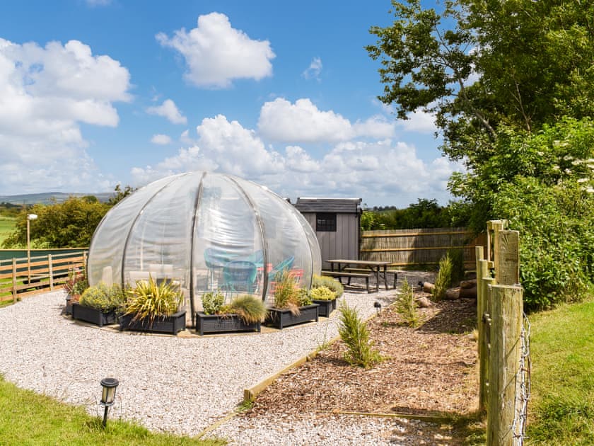 Cafe area and grounds  | The Dome, Thurnham, near Lancaster