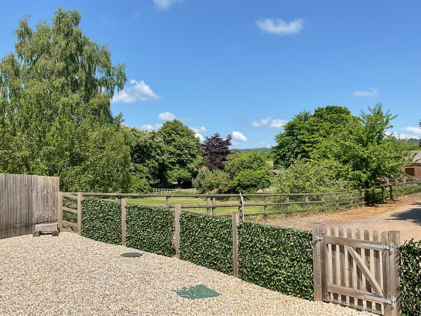 Outdoor area | The Saddlery, Westwell, near Ashford