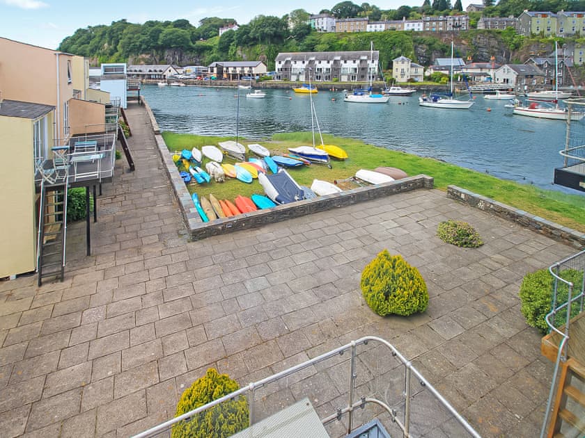 The view from bedroom 1  | Dros Y Dwr, Porthmadog