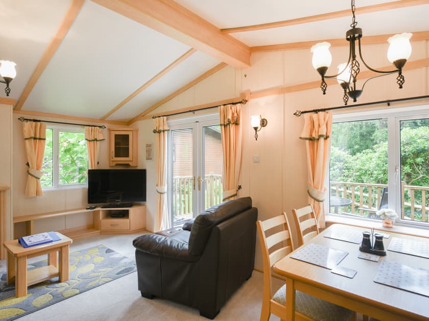 Living area | The Beehive C29 - Garth Holiday Park, Machynlleth