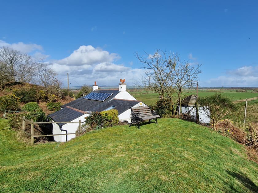 Outdoor area | Caerlaverock CottagesBankswood Cottage,  Caerlaverock, near Dumfries