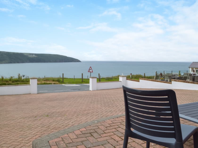 View | Ffin Yr Afon - Gwbert Holiday Cottages, Gwbert, near Cardigan