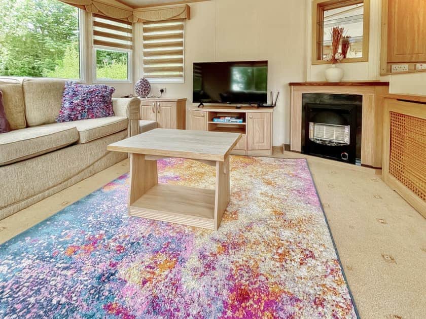 Living area | Shirley’s Haven - Emmotland Holidays, Driffield
