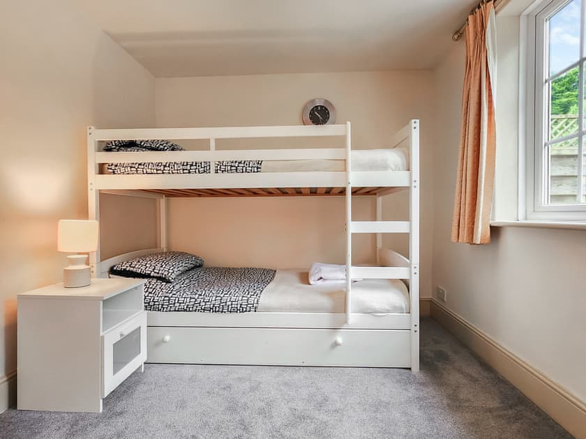 Bunk bedroom | Pigeon Coo Farmhouse, Hamstead, near Yarmouth