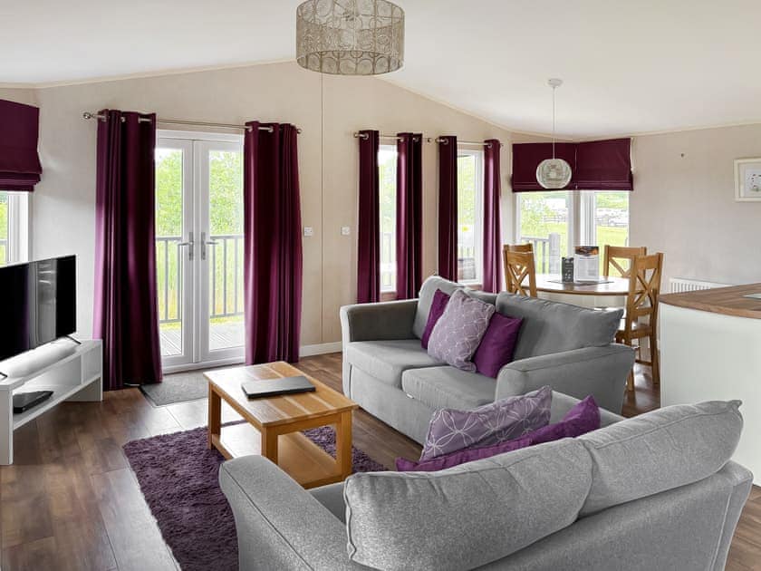 Living area | Beech - Claywood Retreat Lodges, Darsham, near Southwold