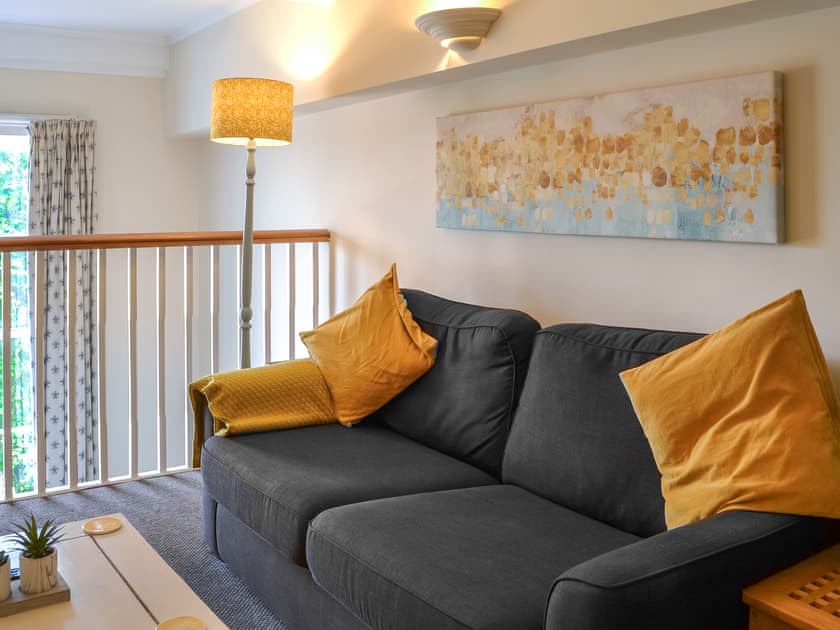 Living room on a mezzanine floor | County House Apartment, York