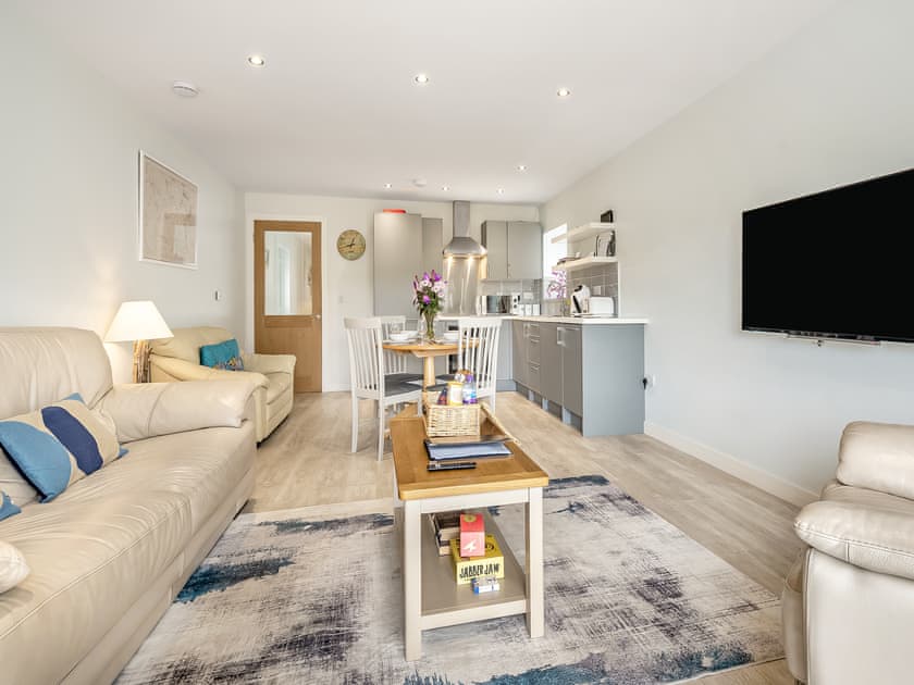 Open plan living space | Coalhill Farm Byre, Ardrossan