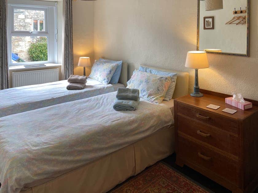 Twin bedroom | Nelson’s Cottage, Burton in Lonsdale