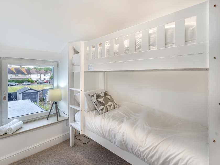 Bunk bedroom | Wick Cottage, Porthcawl, near Swansea